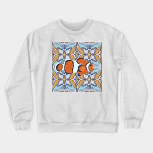 Abstract Clownfish Crewneck Sweatshirt